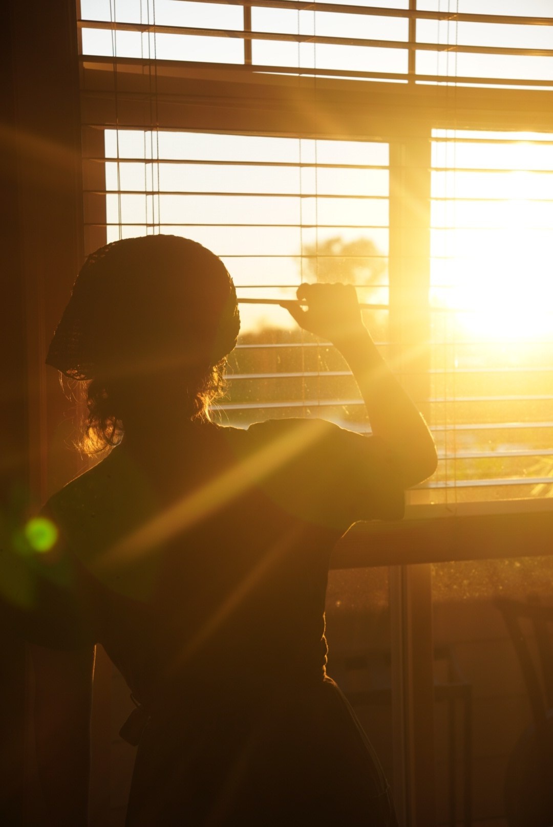 Golden afternoon light